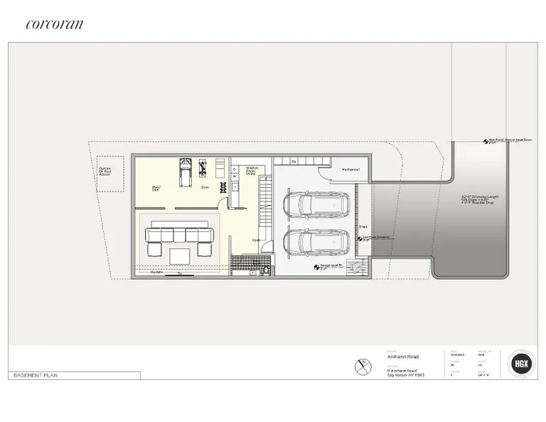 New York City Real Estate | View 11 Amherst Road | Proposed Lower Level | View 5