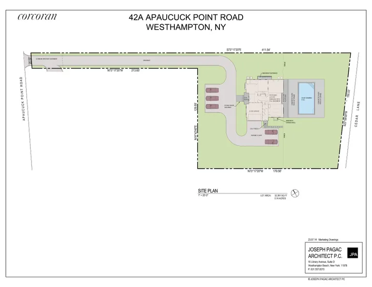 New York City Real Estate | View 42A Apaucuck Point Road | Property Site Plan | View 30