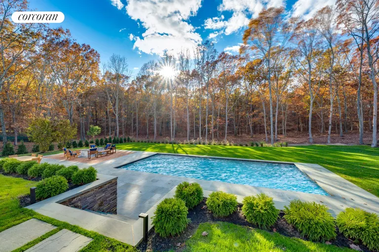 New York City Real Estate | View 119 Straight Path | Exceptional Back Yard | View 4