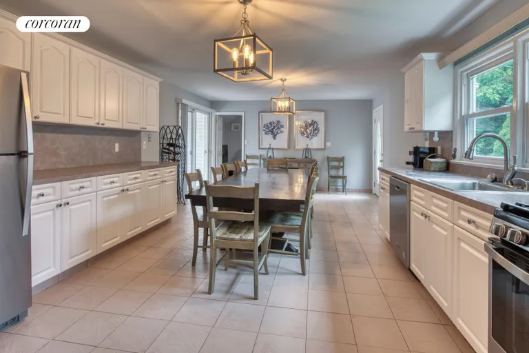 New York City Real Estate | View 65 North Midway Road | kitchen with dining area | View 6