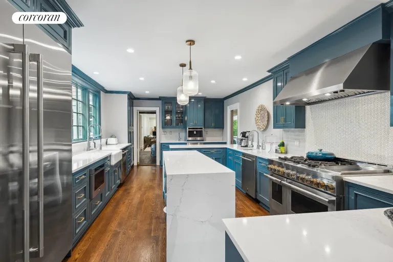 New York City Real Estate | View 120 Edge of Woods Road | Eat-in Kitchen | View 7