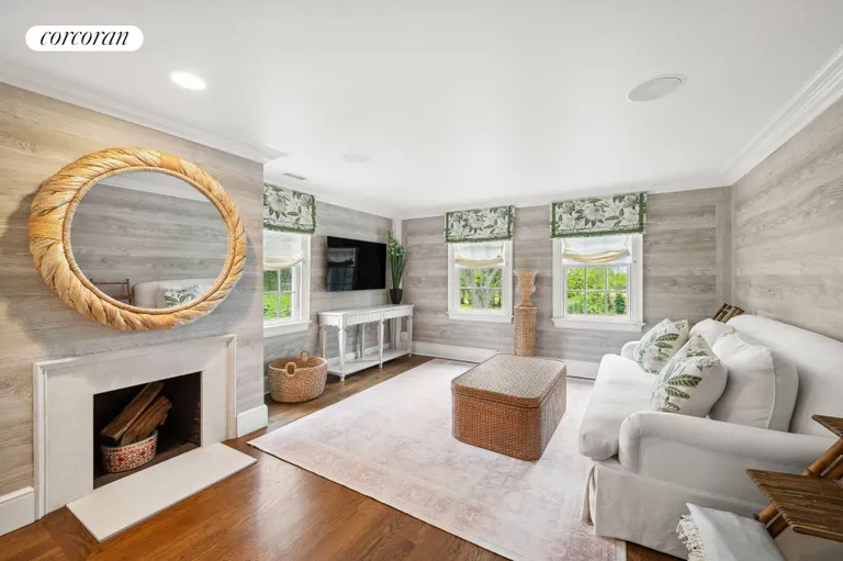 New York City Real Estate | View 120 Edge of Woods Road | Sitting Room in Primary Suite | View 16