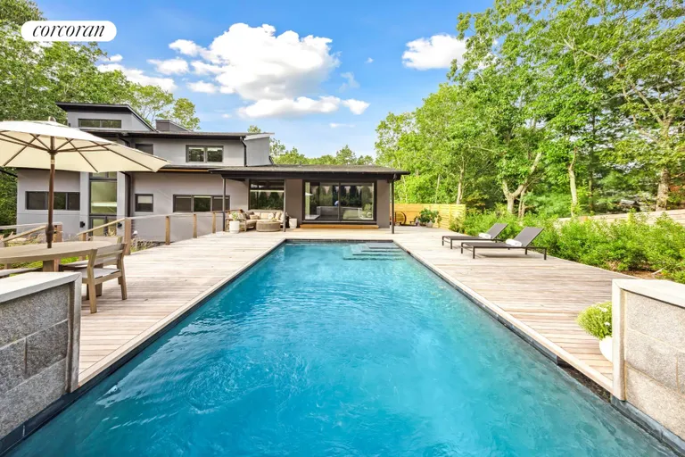 New York City Real Estate | View 32 Island View Drive West | Saltwater Gunite Pool | View 33