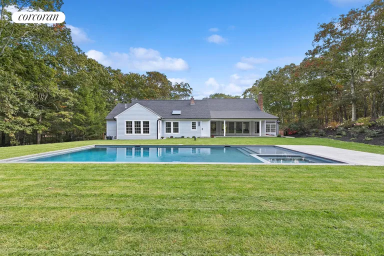 New York City Real Estate | View 461 Water Mill Towd Road | Heated Gunite Pool | View 24