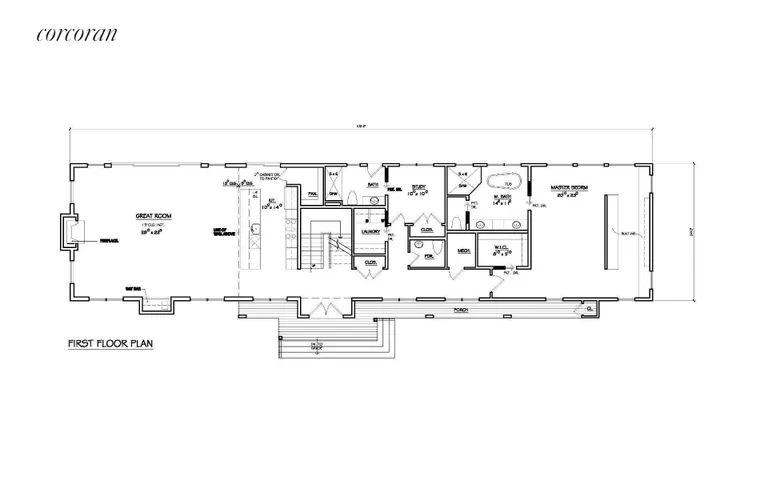 New York City Real Estate | View 8 Hilo Drive | 1st Floor Layout | View 7