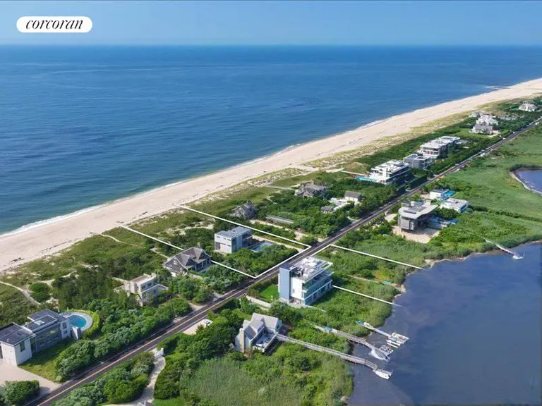 New York City Real Estate | View 125 & 128 Dune Road | 6 Beds, 3 Baths | View 1