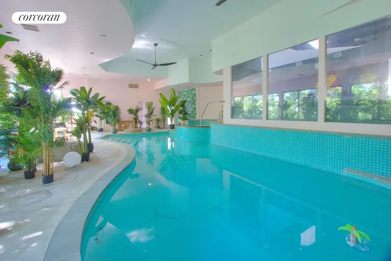 New York City Real Estate | View 55 Shore Road | indoor pool | View 9