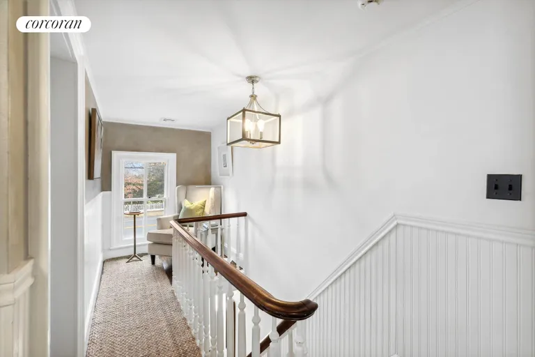 New York City Real Estate | View 178 South Country Road | Upstairs Landing | View 14