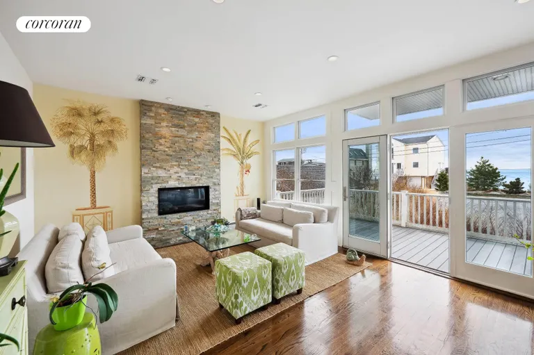 New York City Real Estate | View 295 Rabbit Lane | Bay views from Great Room | View 9