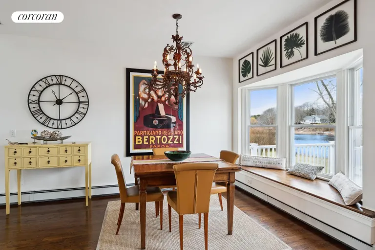 New York City Real Estate | View 295 Rabbit Lane | Lakefront Dining Room | View 14