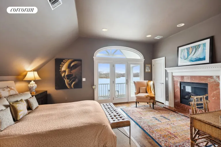 New York City Real Estate | View 295 Rabbit Lane | Lakefront Bedroom with Queen bed | View 20