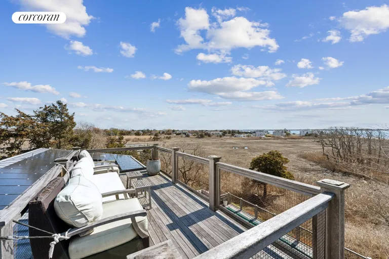 New York City Real Estate | View 32 Tuthill Lane | viewing deck | View 28