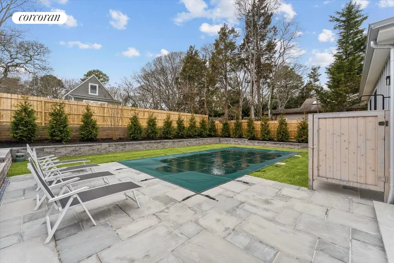 New York City Real Estate | View 43 Newtown Road | Pool and Outdoor Shower | View 6