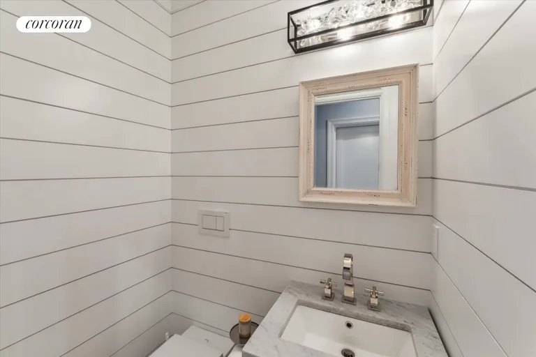 New York City Real Estate | View 43 Newtown Road | Powder Room | View 13