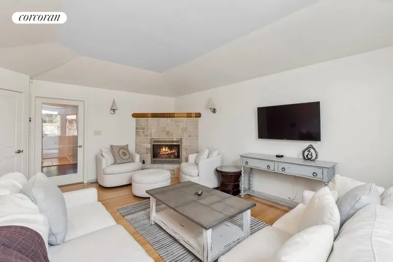 New York City Real Estate | View 250 Pine Tree Ext | Den with Fireplace | View 22