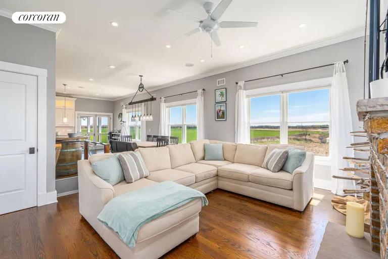 The Hamptons Real Estate | View 1263 Northville Turnpike | Living Room | View 5
