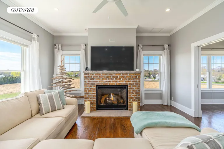 The Hamptons Real Estate | View 1263 Northville Turnpike | Living Room | View 6