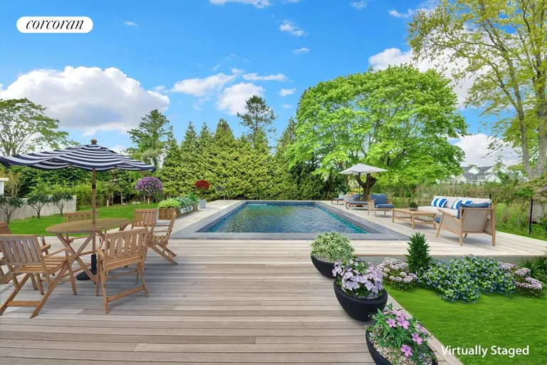 New York City Real Estate | View 28 Library Avenue | Heated Gunite Pool | View 2