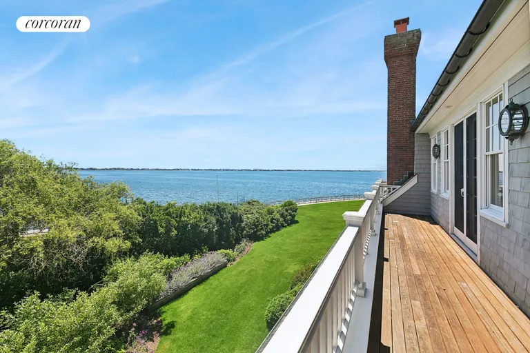 New York City Real Estate | View 59 Shore Road | Terrace for Guest Room | View 16