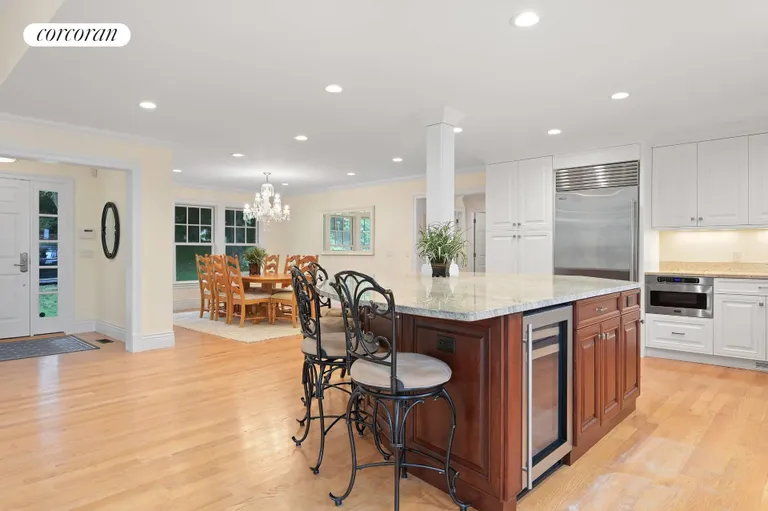 New York City Real Estate | View 78 Toilsome Lane | Kitchen into Dining Room | View 7