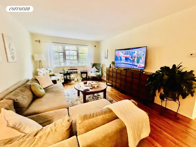 New York City Real Estate | View 26 Layton Avenue, Unit 30 | South facing living room | View 3