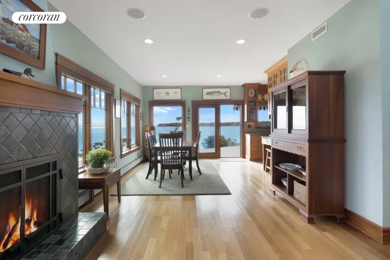 New York City Real Estate | View 312 East Montauk Highway | Dining Area | View 8