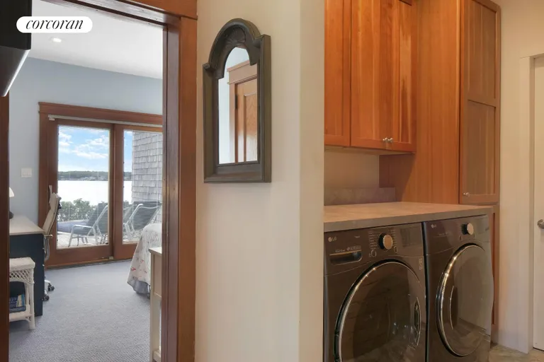 New York City Real Estate | View 312 East Montauk Highway | New Laundry Area | View 13
