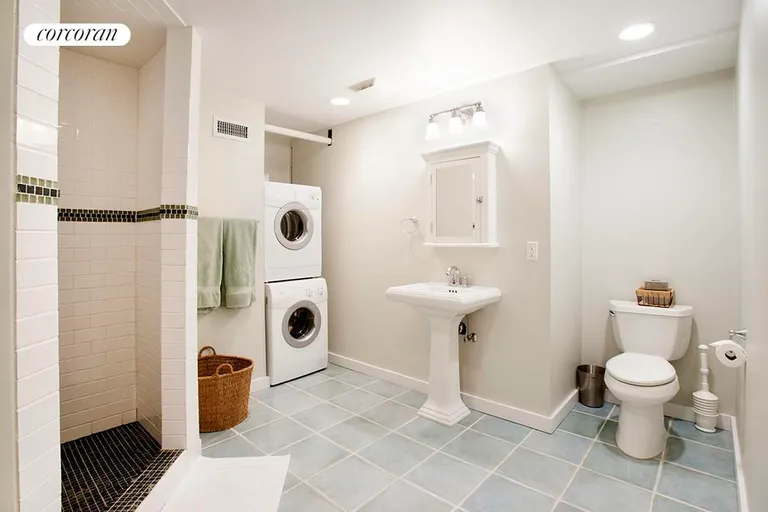 New York City Real Estate | View 25 Meadowgrass Lane | Lower Level Bathroom | View 23