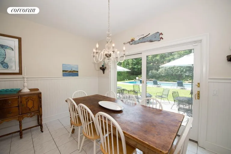 New York City Real Estate | View 144 Coopers Farm Road | breakfast table | View 7