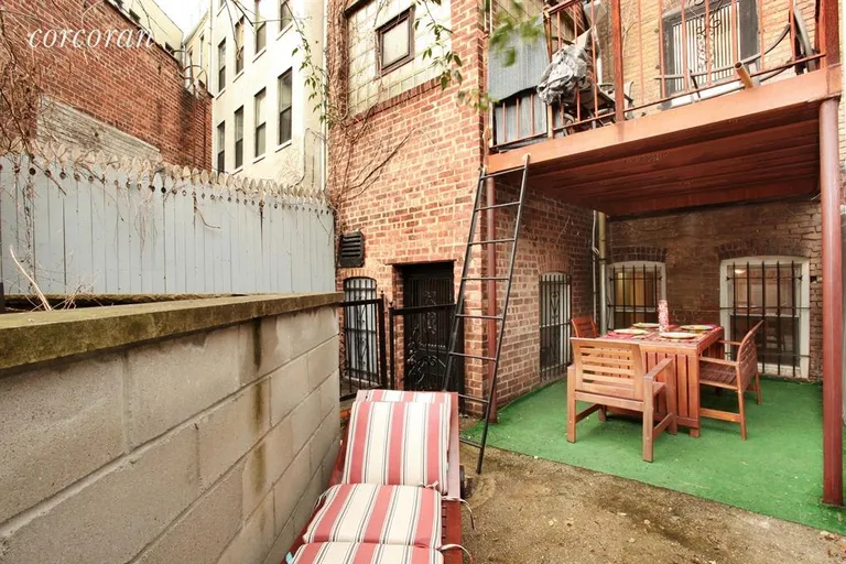 New York City Real Estate | View 102 Saint Marks Avenue, 1 | Back Yard | View 4