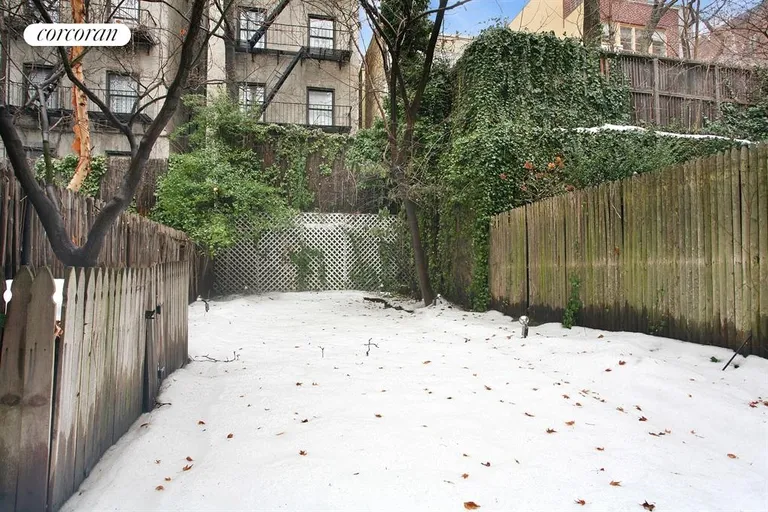 New York City Real Estate | View 157 East 82nd Street | Back Yard | View 13