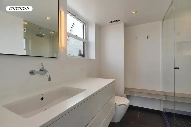 New York City Real Estate | View 15 CHARLES STREET, 10F | Bathroom | View 3