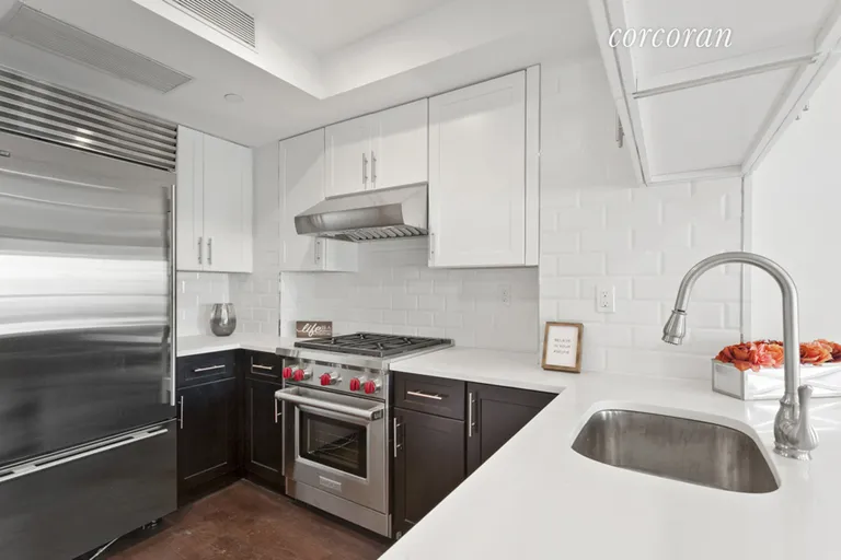 New York City Real Estate | View 350 22nd Street, 1F | Open kitchen with large island | View 3