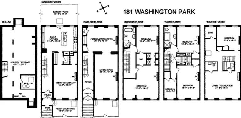 181 Washington Park | floorplan | View 5