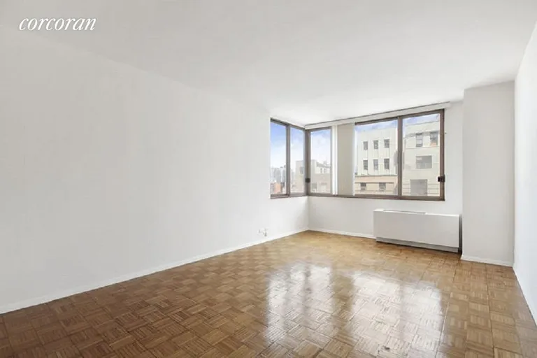 New York City Real Estate | View 350 West 50th Street, 16G | 1 Bed, 1 Bath | View 1