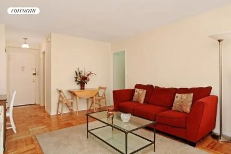 New York City Real Estate | View 310 East 70th Street, 8C | Living Area | View 2