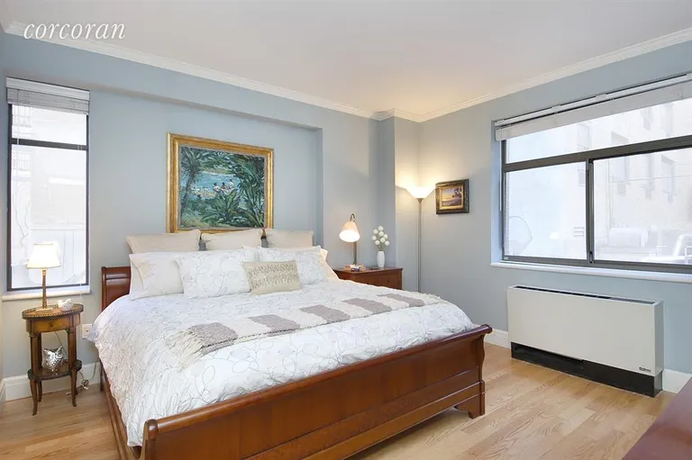 New York City Real Estate | View 22 West 66th Street, 2A | Oversized master suite with large windows and WIC | View 6