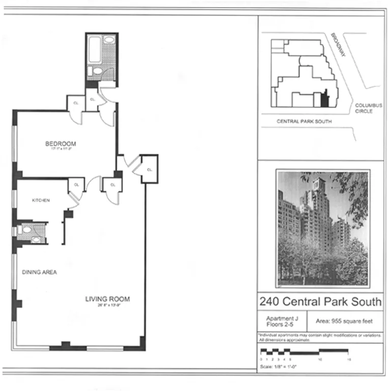 240 Central Park South, 5J | floorplan | View 3