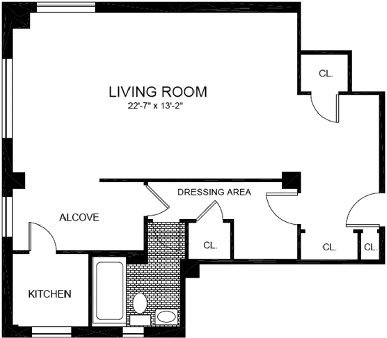 240 Central Park South, 3O | floorplan | View 6
