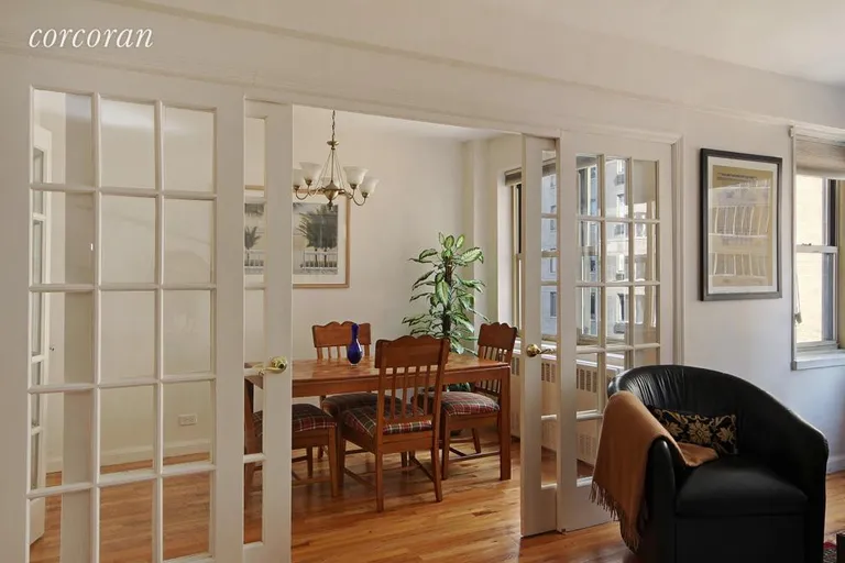 New York City Real Estate | View 415 East 52Nd Street, 6MC | Beautiful Dining Room With French Doors | View 2