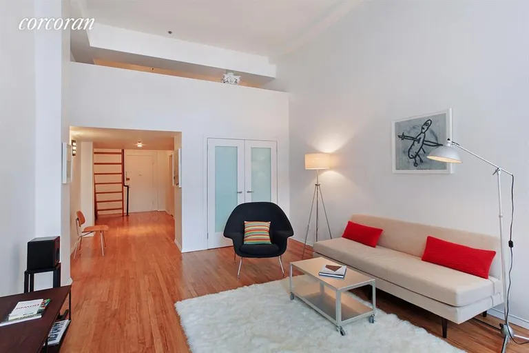 New York City Real Estate | View 67 East 11th Street, 512 | Open Living Room | View 2