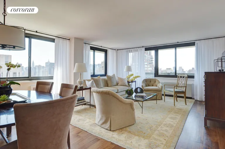 New York City Real Estate | View 515 East 72nd Street, 40D | 3 Beds, 2 Baths | View 1