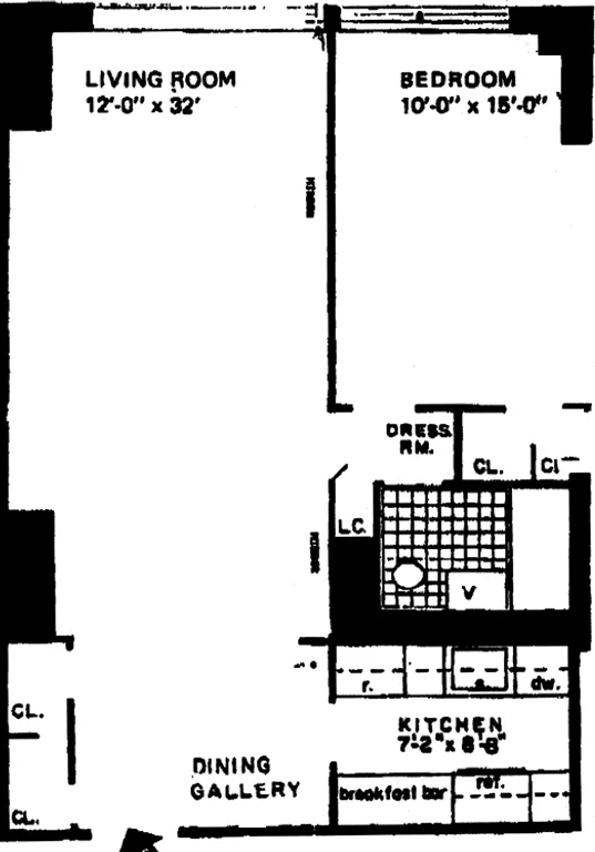 155 West 68th Street, 1815-REN | floorplan | View 7