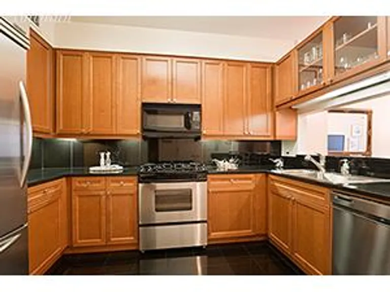 New York City Real Estate | View 220 Riverside Boulevard, 18B | Large Kitchen | View 2