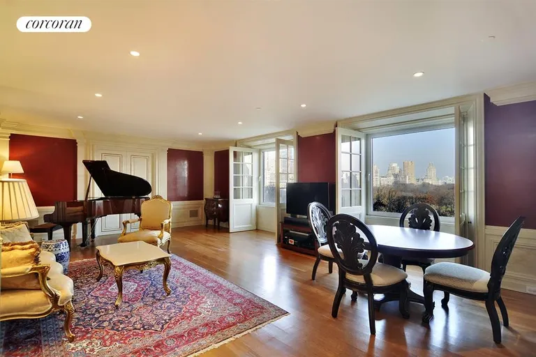 New York City Real Estate | View 160 Central Park South, 915 | Living Room | View 8