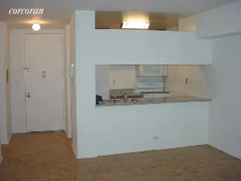 New York City Real Estate | View 393 West 49th Street, 2F | 1 Bed, 1 Bath | View 1