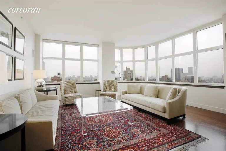 New York City Real Estate | View 181 East 90th Street, 25C | Living Room | View 2
