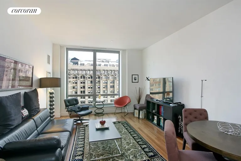 New York City Real Estate | View 30 West Street, PH3D | Living Room | View 7