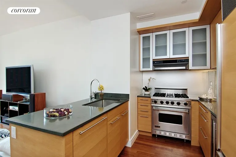 New York City Real Estate | View 30 West Street, PH3D | Kitchen | View 8