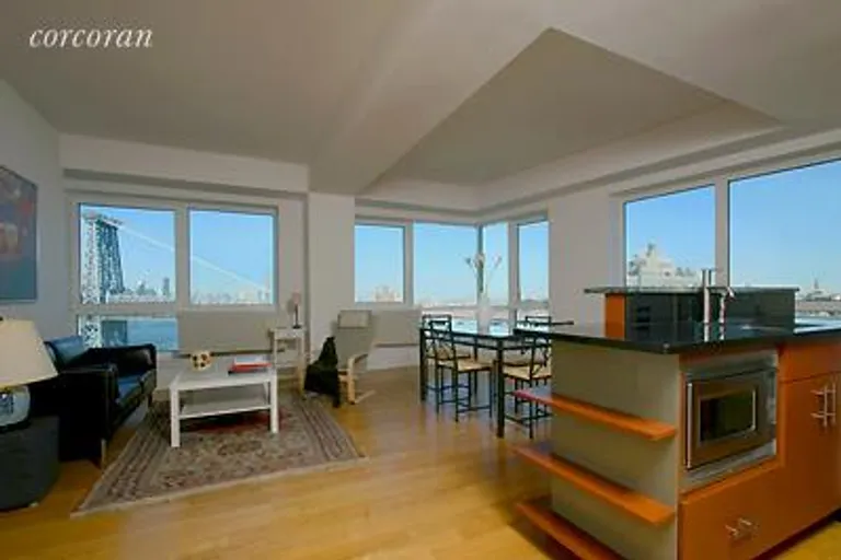 New York City Real Estate | View 440 Kent Avenue, 19D | 2 Beds, 2 Baths | View 1